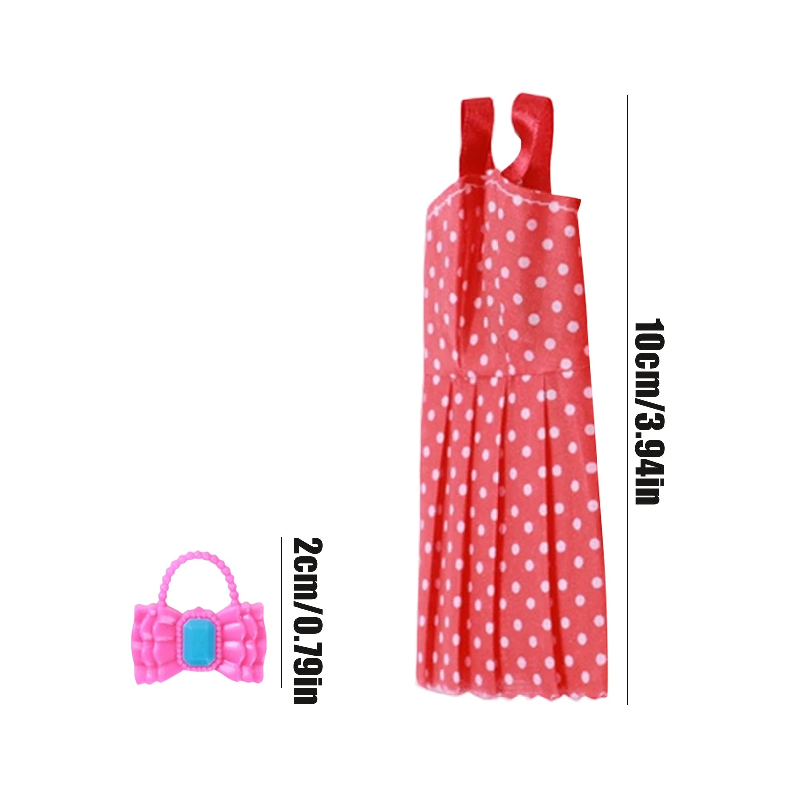 32 pcs Random Doll Clothes and Accessories 10pcs Fashion Dresses 22pcs Shoes Glasses Necklaces Handbag for Barbie Doll Peaceful Pleasures Health and Wellness