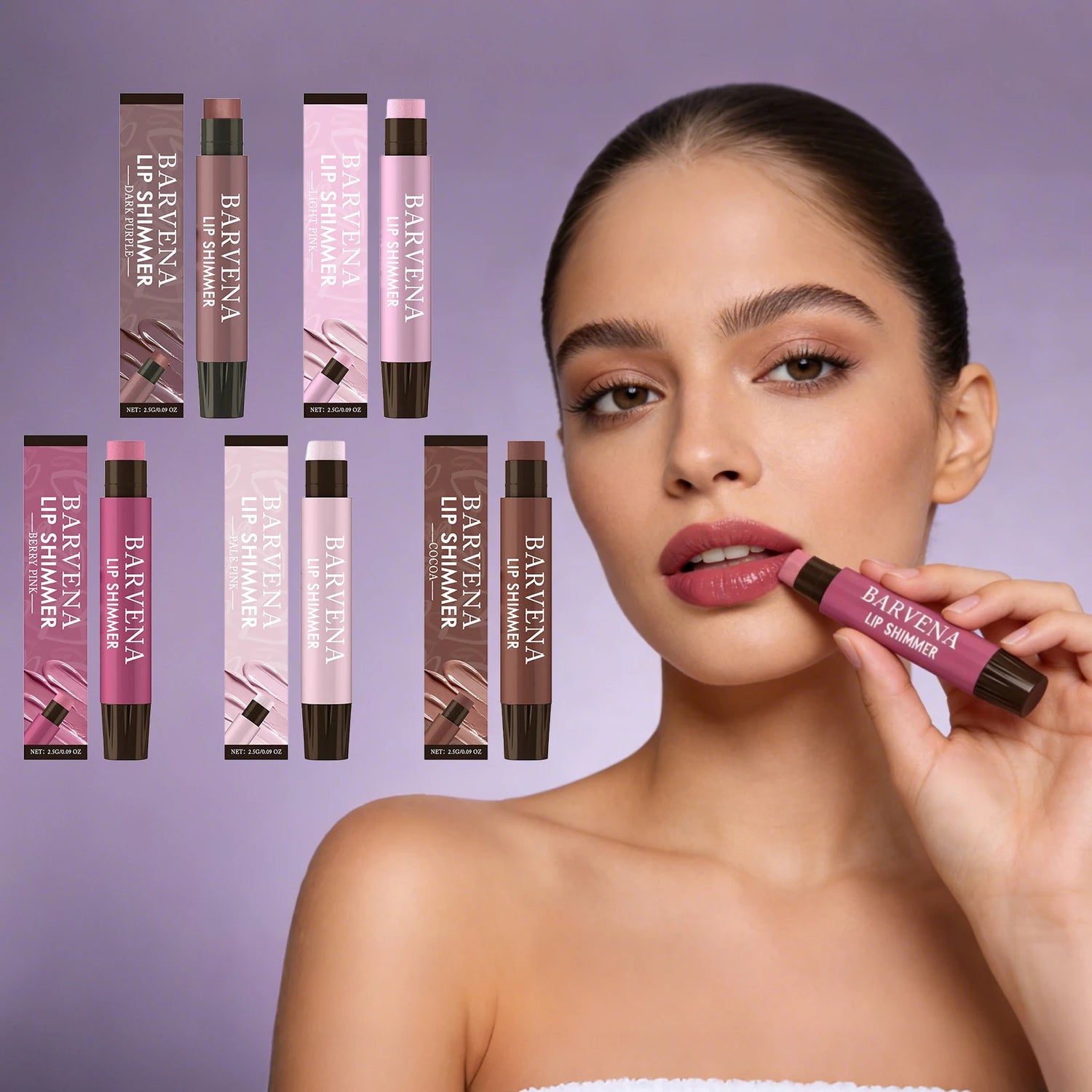 Beauty Lip Shimmer Lasting Shiny Glossy Hydrate Nourish Repair Dry Lips Smooth Soft Plump Lightweight Gentle Moisturize Lip Balm Peaceful Pleasures Health and Wellness