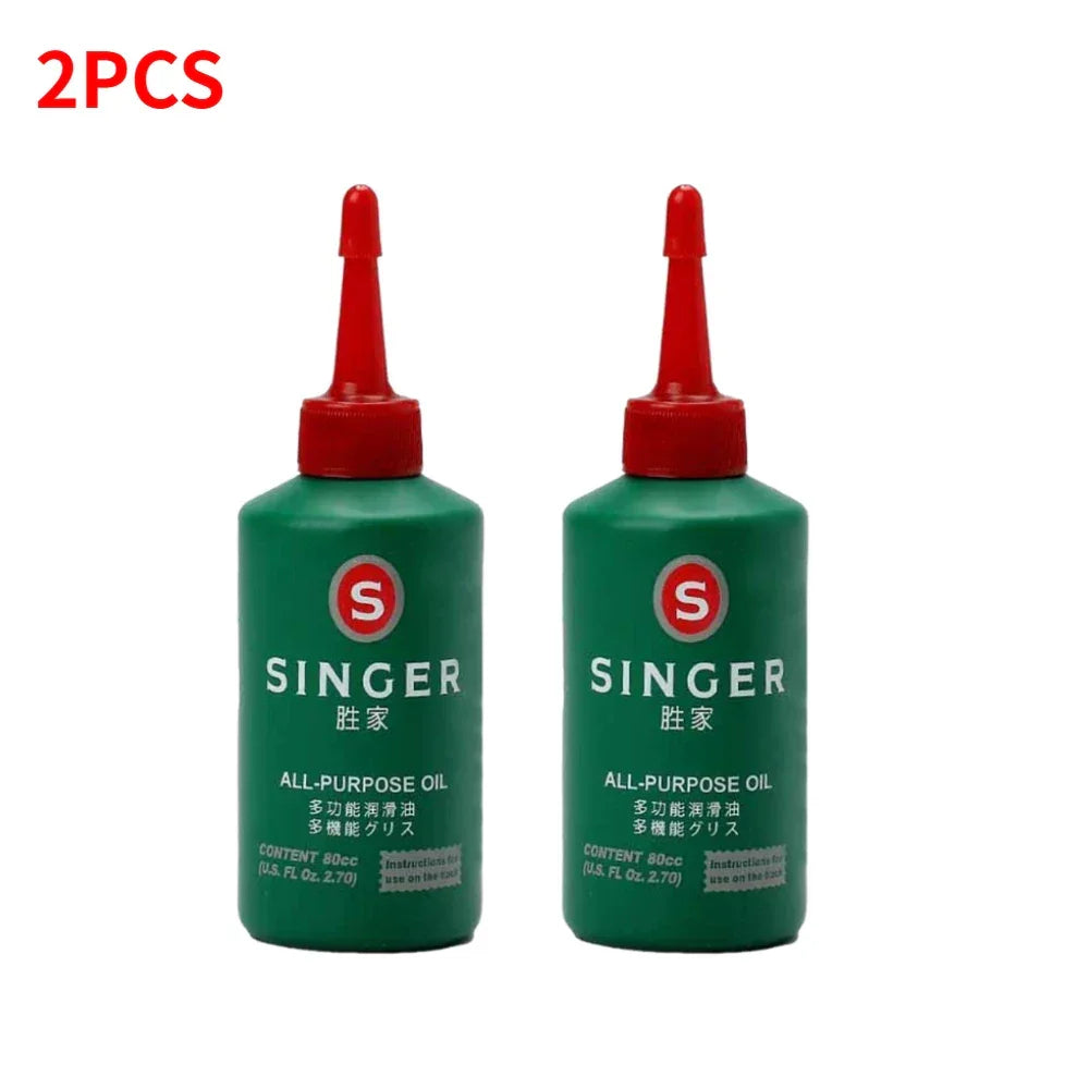 Sewing Machine Oil Original Imported Sewing Machine Oil Lubricant White Oil Sewing Machine Oil special oil lubricant 1-5PC Peaceful Pleasures Health and Wellness 2pcs