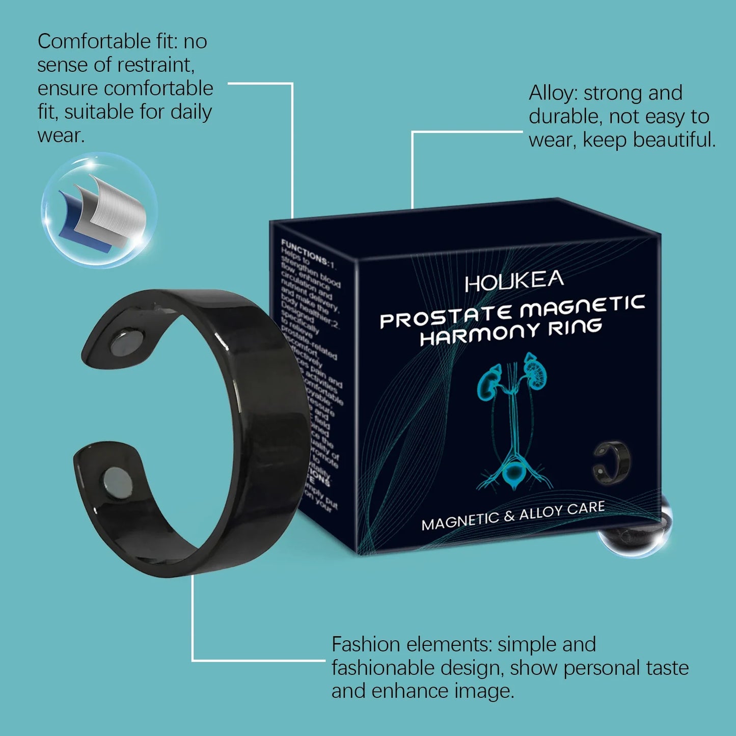 Men's Body Care Ring – Daily Comfort & Wellness Support
