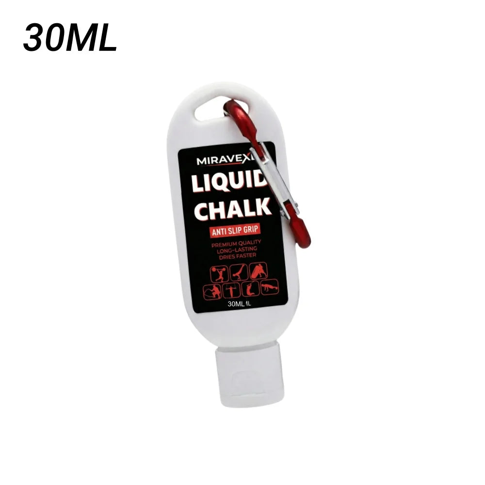Liquid Chalk Anti Slip Hand Grip Cream Sweatproof Magnesium Powder for Weightlifting Rock Climbing Pole Dance Fitness Peaceful Pleasures Health and Wellness 30ml