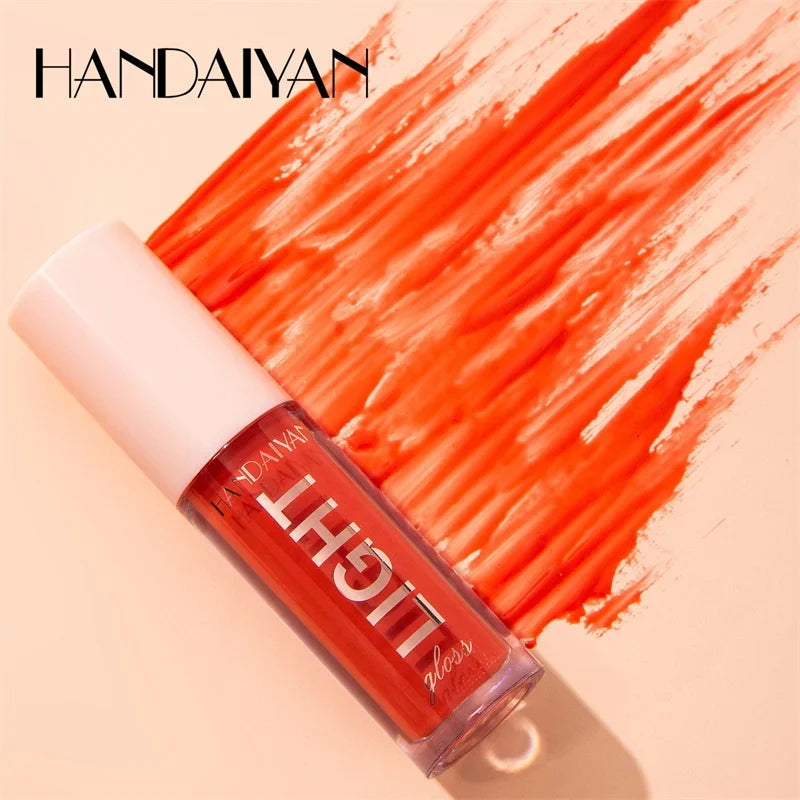 12-Color Mirror Pearl Lip Gloss – Glitter Glaze Liquid Lipstick
