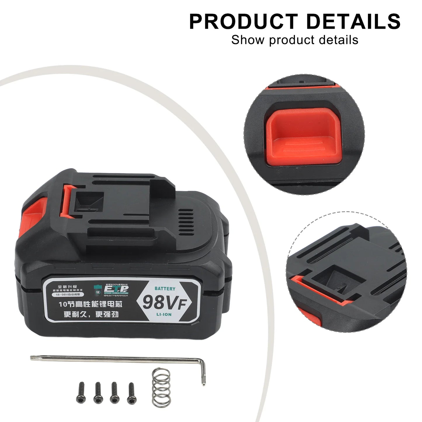 Versatile Ion Box 18V 21V Power Tools PCBA Bracket Electric Drill