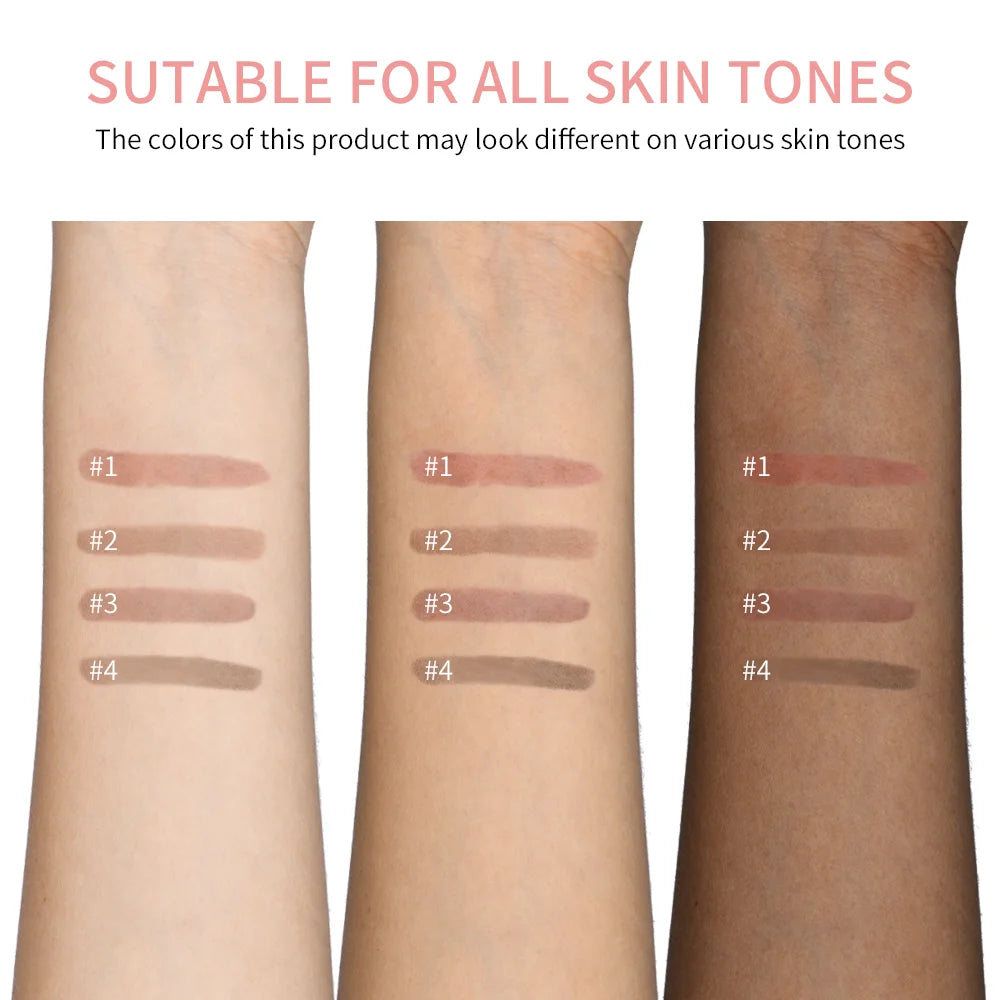 4 Colors Peel Off Lip Liner Waterproof Transfer-proof Lipstic Tattoo Waterproof Long Lasting Matte Velvet Lip Tint Sexy Red Cont Peaceful Pleasures Health and Wellness