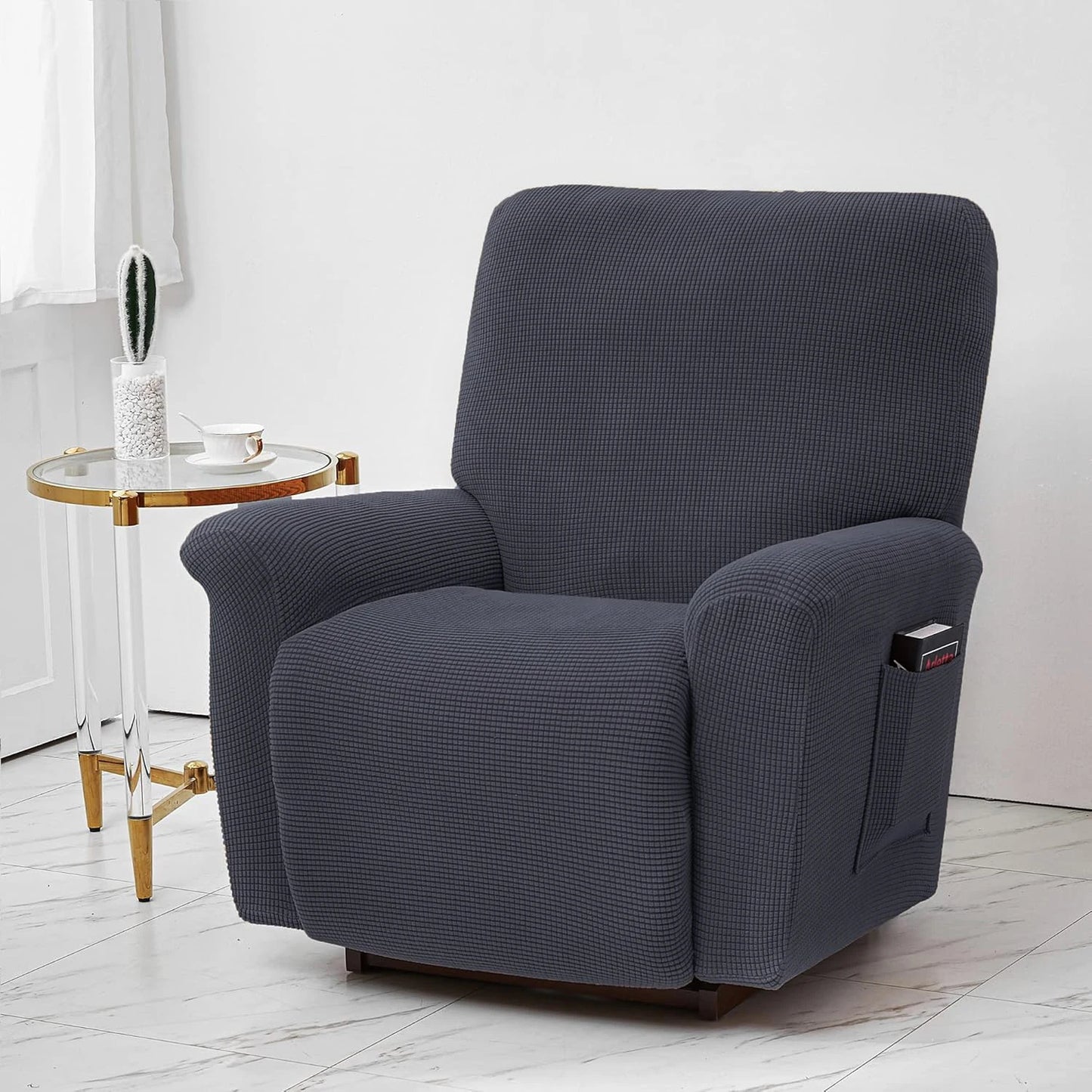 Battilo Waterproof Recliner Chair Cover | Stretch Slipcover