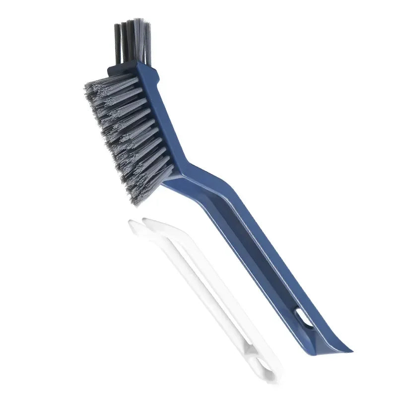 Effective Cleaning Brush for Corners and Gaps - 2-in-1 Multipurpose Bathroom and Floor Tiles Cleaning Brush Peaceful Pleasures Health and Wellness