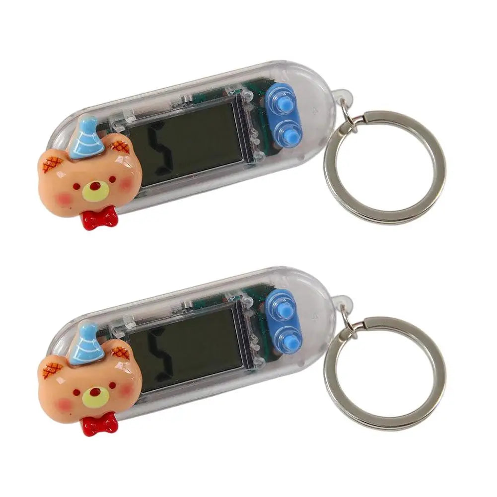 Cute Cartoon Keychain Digital Watch | Mini Silent Stopwatch