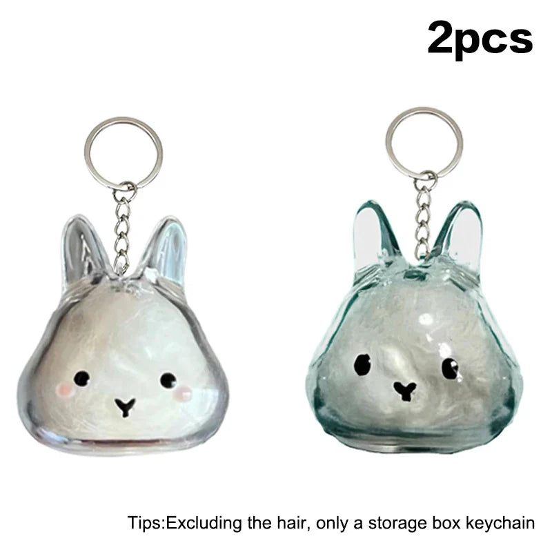 Pet Hair Keepsake Box Keychain – DIY Memorial Pendant Gift