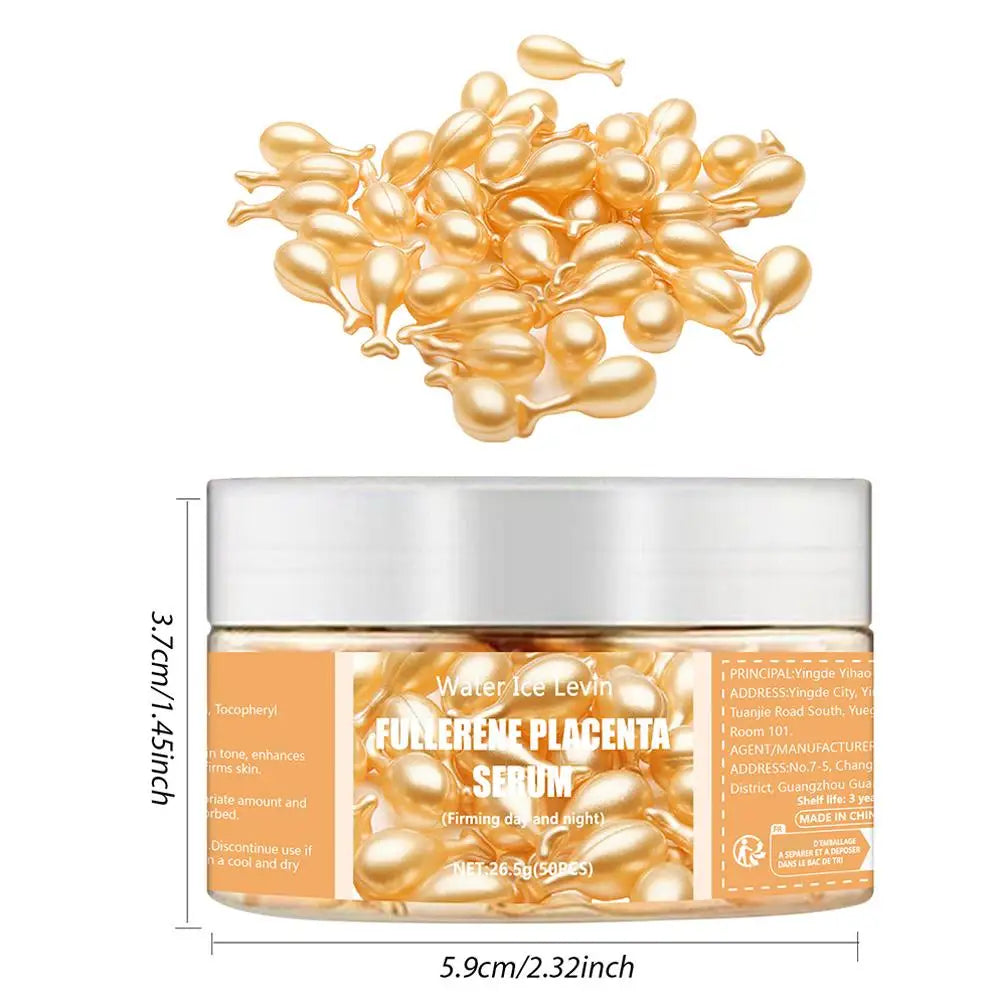 50-Pc Collagen & Hyaluronic Acid Face Serum Capsules