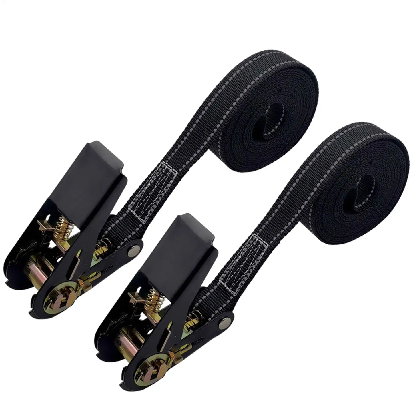 Heavy-Duty Ratchet Tie Down Cargo Strap – 1760lb Load