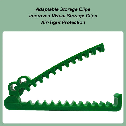 Food Sealing Clips Packages Sealing Cartoon Pocket Clamp Air Tight Organization Corn Chips Fixer For Seasoning Coffee Beans Peaceful Pleasures Health and Wellness