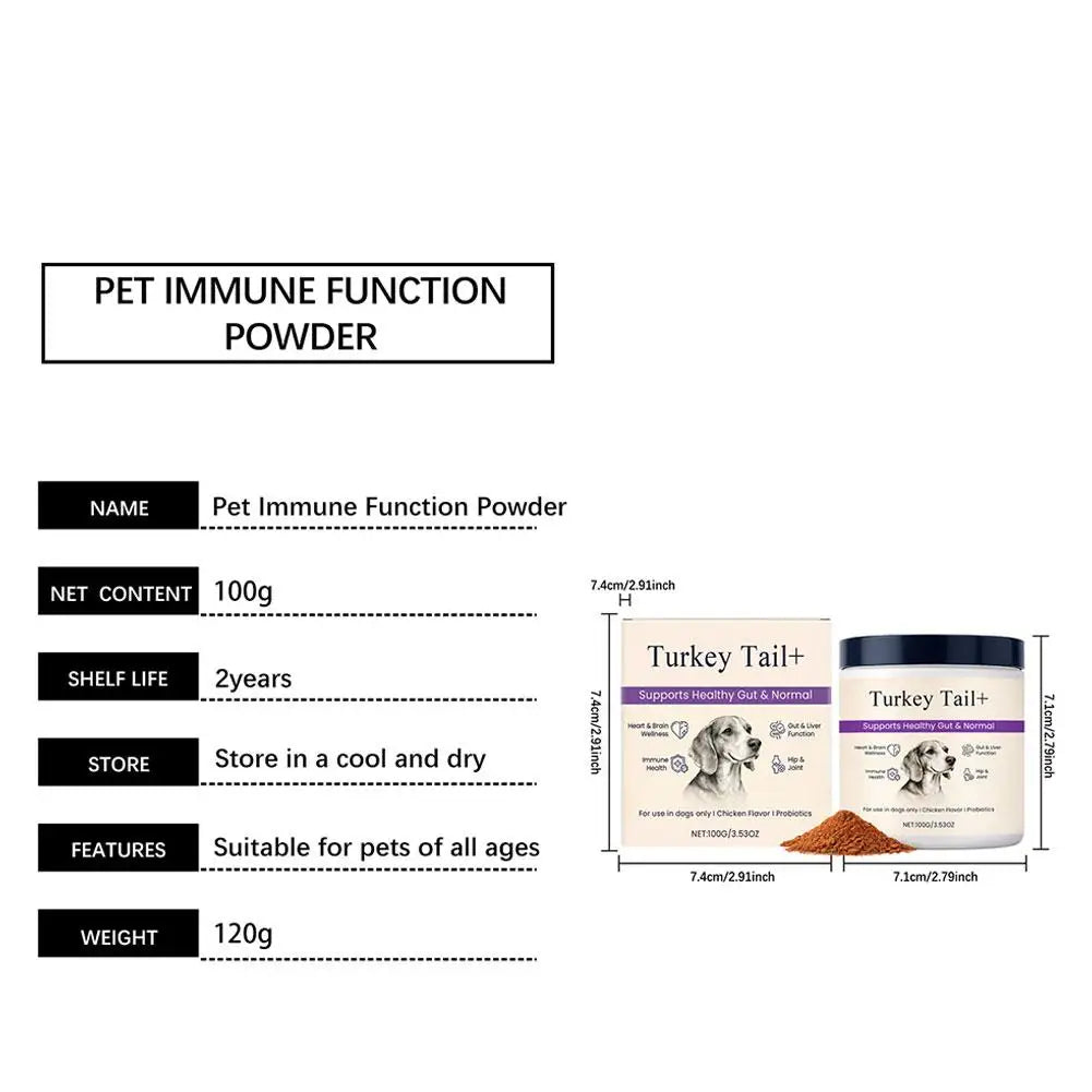 Dog Probiotic Gut Health Powder 100g | Digestion & Immunity