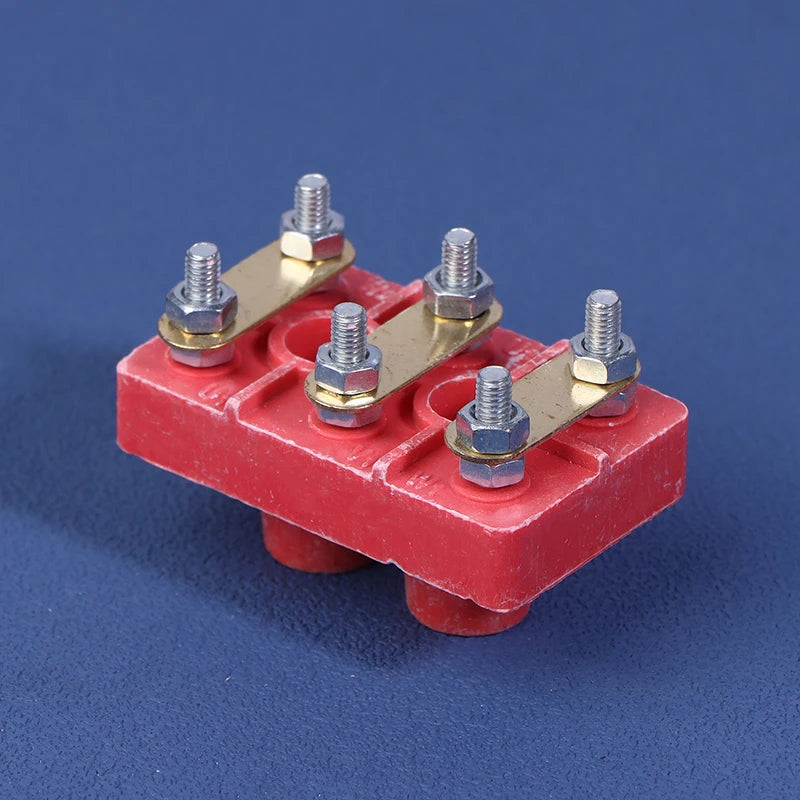 Y80-90 Three-phase Motor Terminal Block Wiring Board Rack Copper Connectors Terminal Board For Electric Motor Peaceful Pleasures Health and Wellness