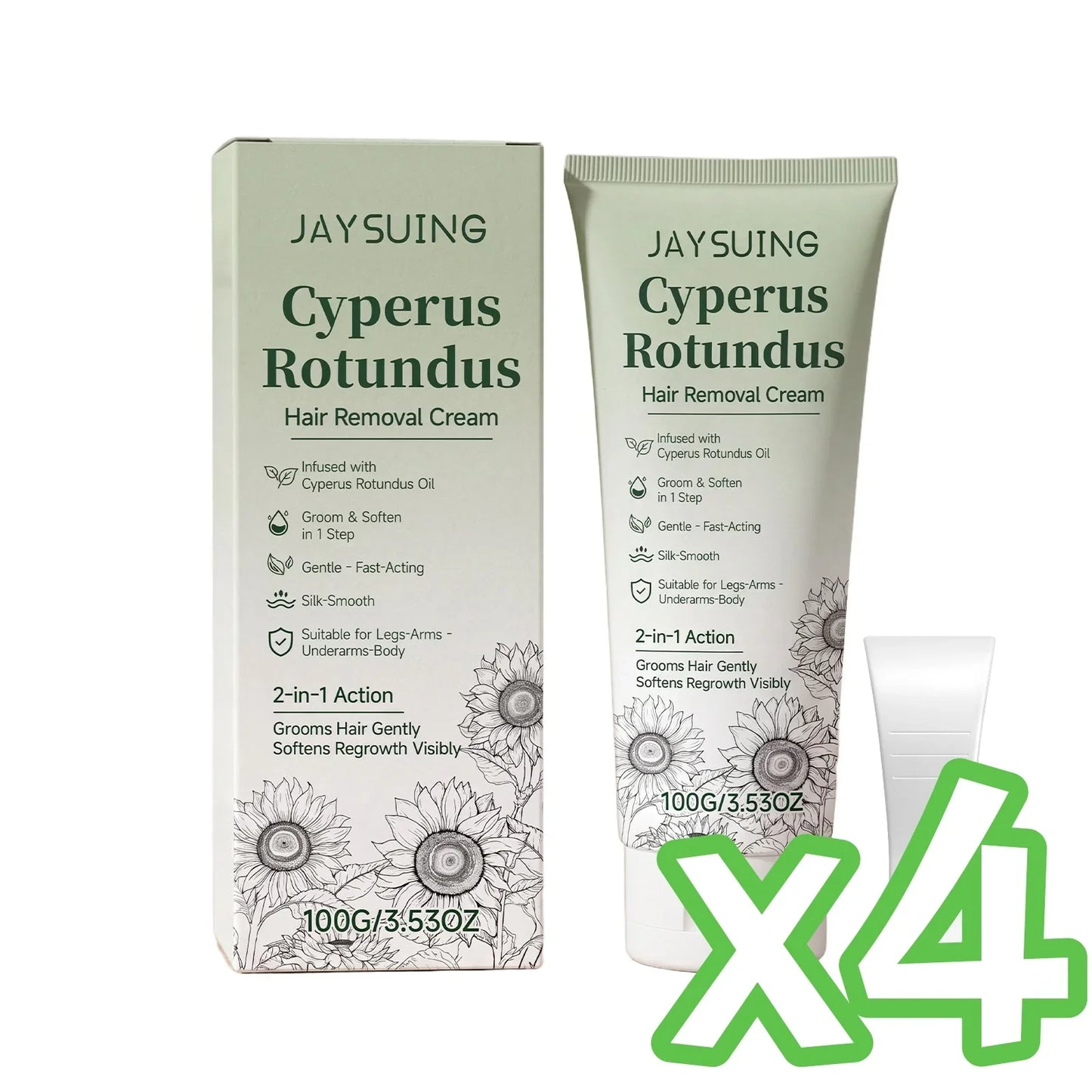 Jaysuing Cyperus Rotundus Hair Removal Cream Sensitive Skin