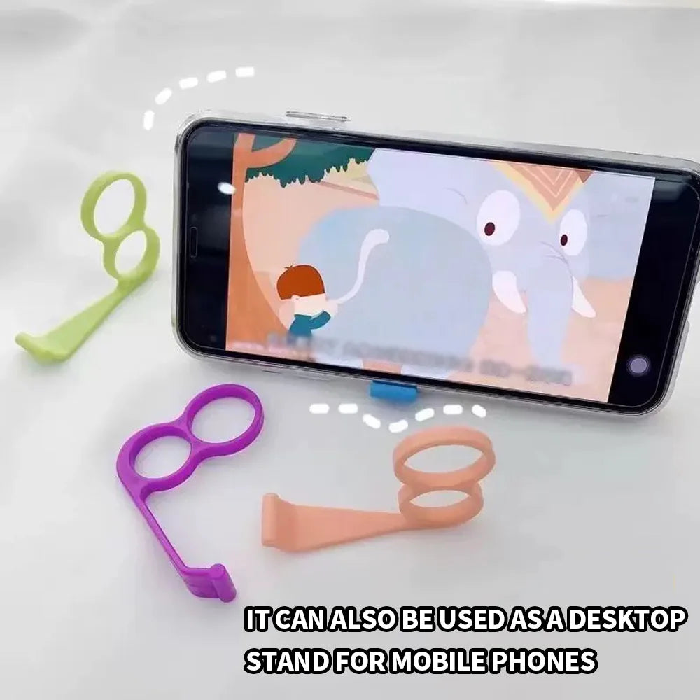 10/5 PCS - Creative Phone Stand Convenient Multi functional Simple Finger Phone Stand Desktop Phone Stand Peaceful Pleasures Health and Wellness