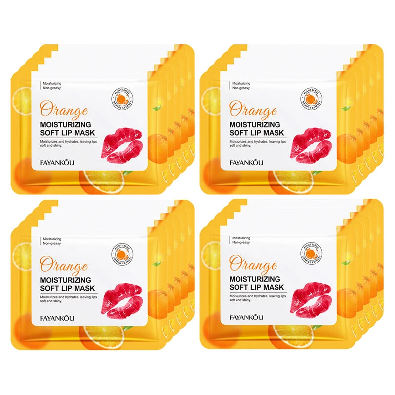 Crystal Collagen Lip Mask Patches – Cherry & Strawberry Plumper