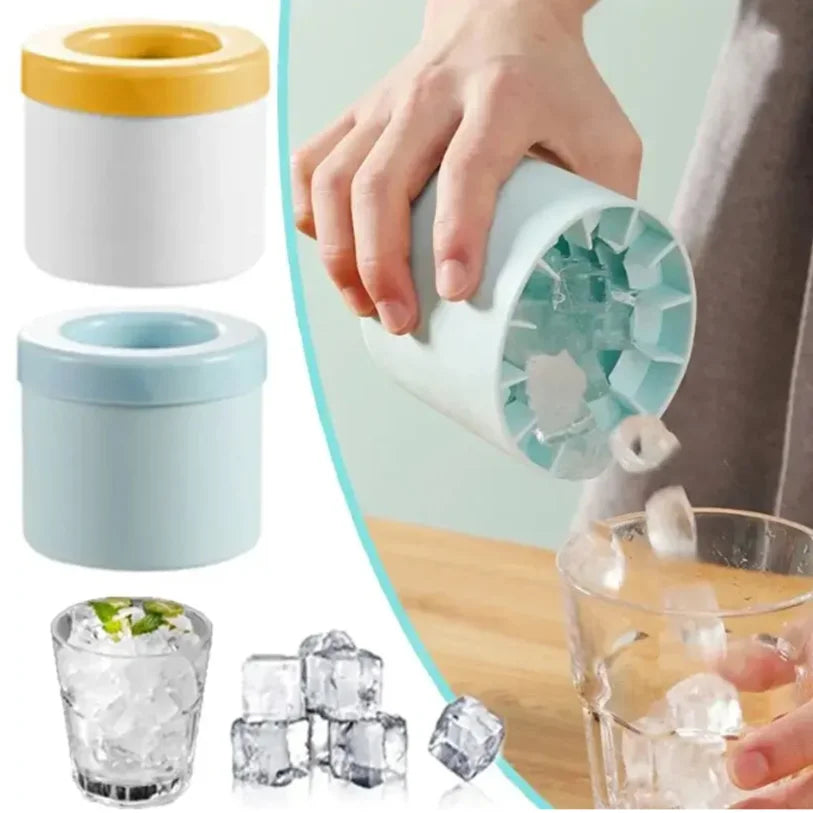 Food-Grade Silicone Mini Ice Cube Tray Mold | Easy Release