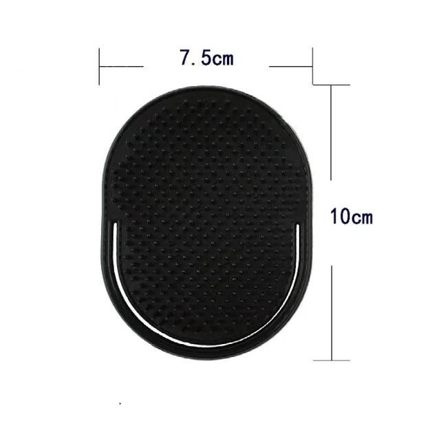 Pocket Hair Brush – Compact Palm Grip Travel Comb for Men Travel Hair Brush Peaceful Pleasures Health and Wellness