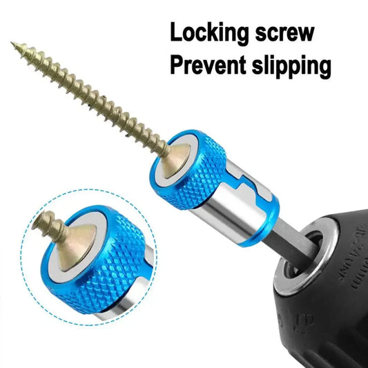 Magnetic Screwdriver Bit Magnetizer Ring | Titanium Steel Screwdriver Bit Accessory Peaceful Pleasures Health and Wellness