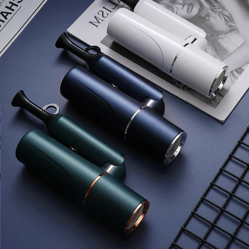 New Folding Hair Dryer with High Power, Fast Drying, Blue Light Ion Silence, Convenient Travel, Hair Dryer for Home Use Peaceful Pleasures Health and Wellness