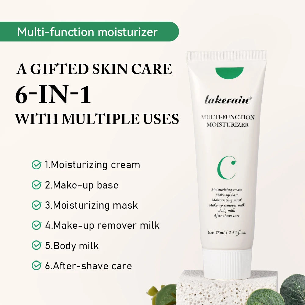Lakerain Moisturizing Priming Foundation Long-lasting Lock Moisturize Pre Makeup Lotion Make-up Multi-function Cream Isolation Peaceful Pleasures Health and Wellness