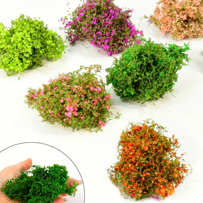 Miniature Vine Leaves Model – DIY Diorama Micro Landscape Kit