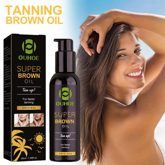 Natural Self Tanning Oil – Body Bronzer & Tanning Booster 50ml