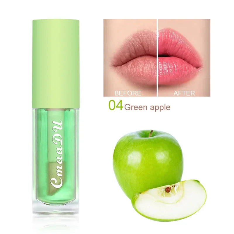 Strawberry Color-Changing Lip Oil Gloss | Moisturizing Jelly