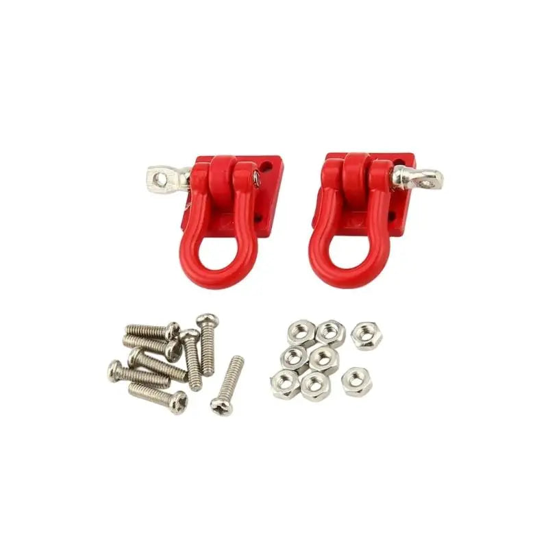 Metal Simulation Tow Hook Set for 1:10 RC Crawler | Easy Assembly