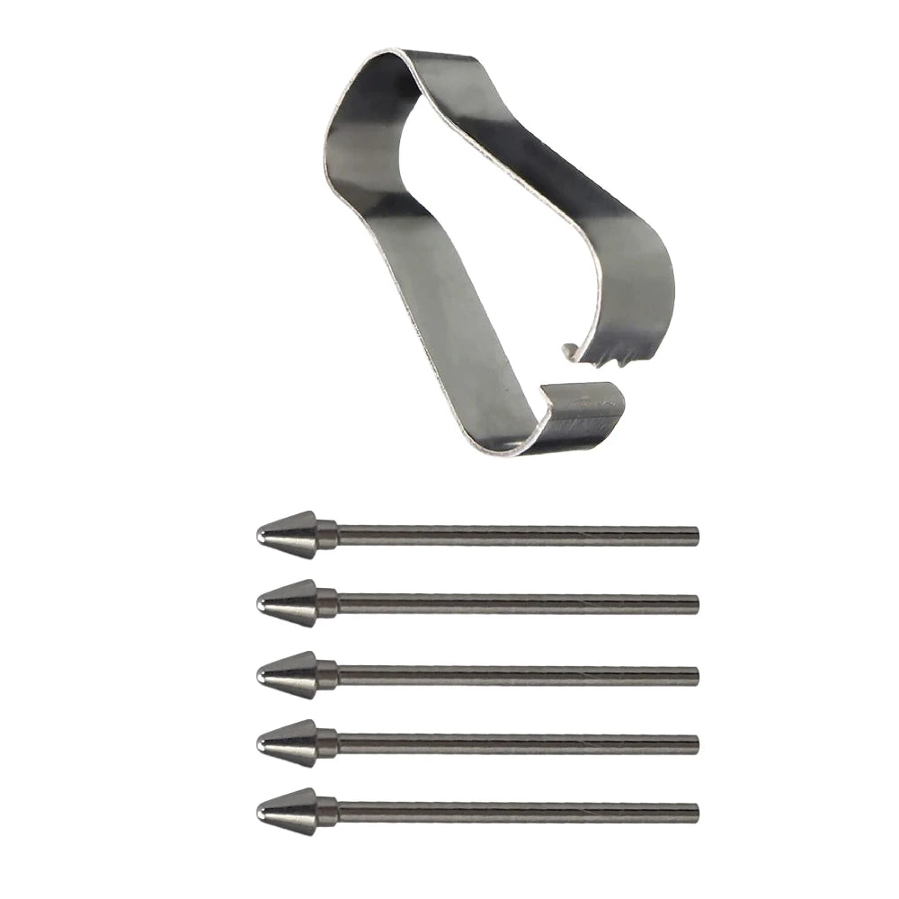 1 Set ( 5 Nib + 1 Removal Tweezer ) For Samsung Galaxy Tab S11/Tab S11 Ultra Touch Stylus S Pen Metal Nib With Removal Tweezers Peaceful Pleasures Health and Wellness