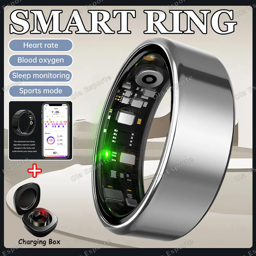 Smart Ring 2026 | Heart Rate, Sleep & SpO₂ Tracker | 5ATM