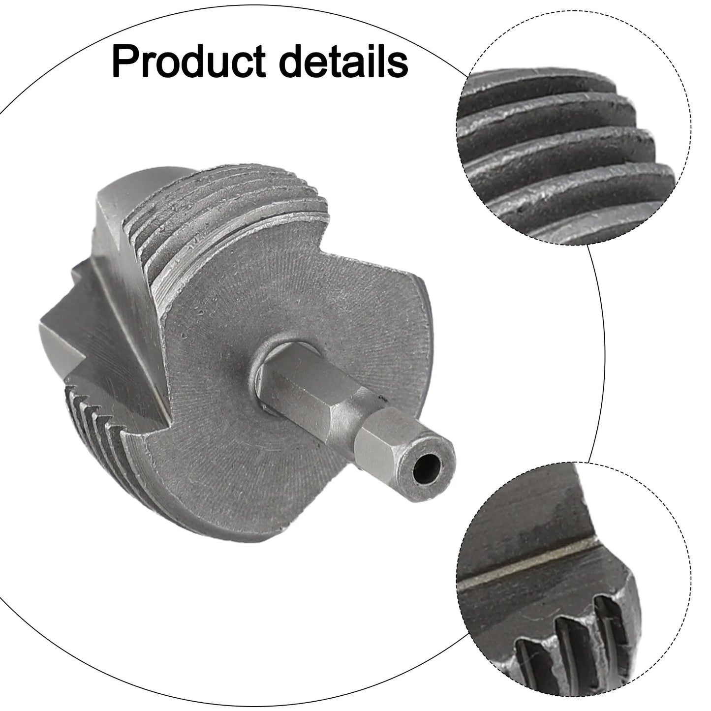 Three-blade Thread Drill Tapping Drilling Expansion 4 6 Point PPR