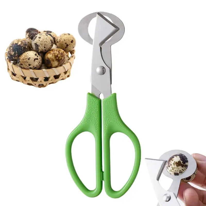 Pigeon Quail Open Crack Small Egg Shell Scissor Cut Bird Eggshell Separator Cigar Cutter Opener Tool Clipper Kitchen Tools Peaceful Pleasures Health and Wellness