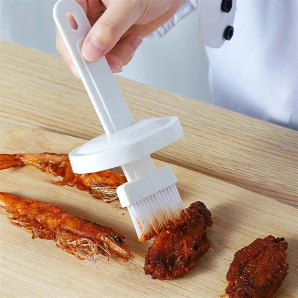 BBQ Basting Brush | Silicone Oil Grill Brush for Outdoor Cooking BBQ Basting Brush Peaceful Pleasures Health and Wellness