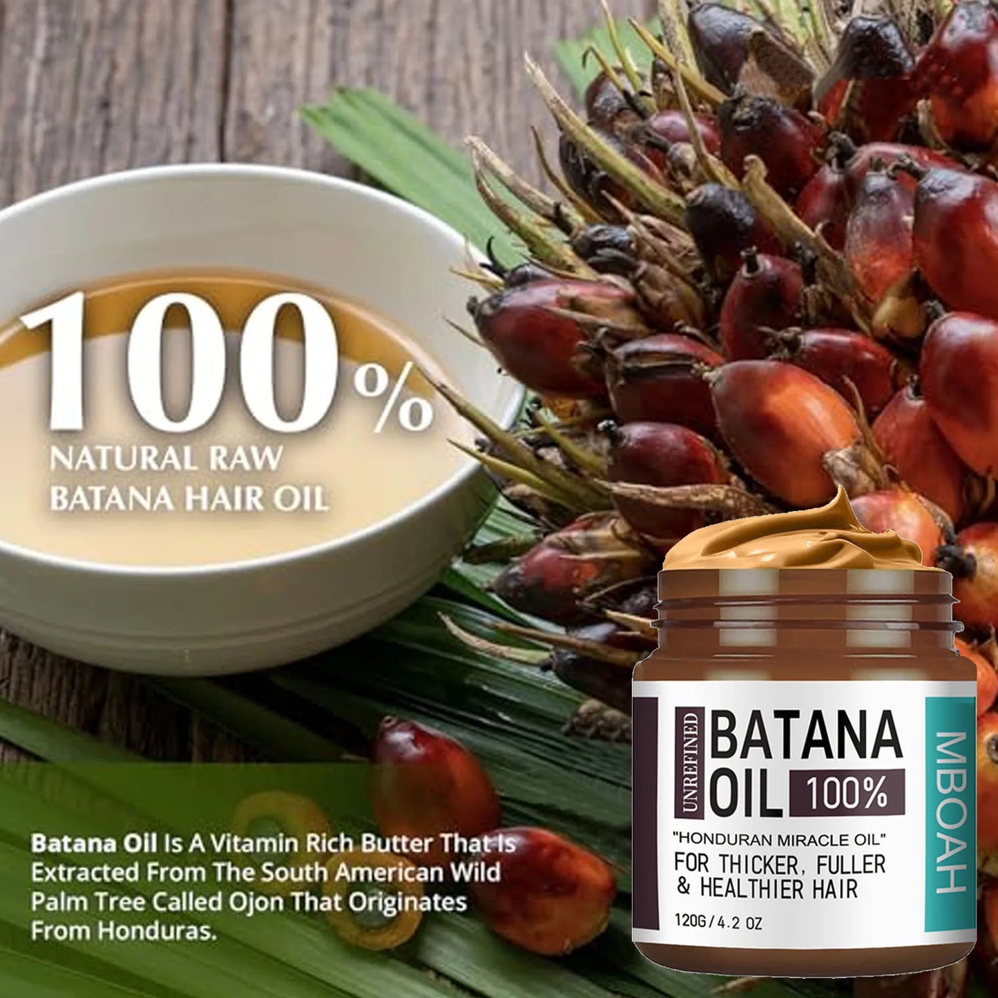 Batana Oil Hair Conditioner – Silkier, Fuller Hair | 120g