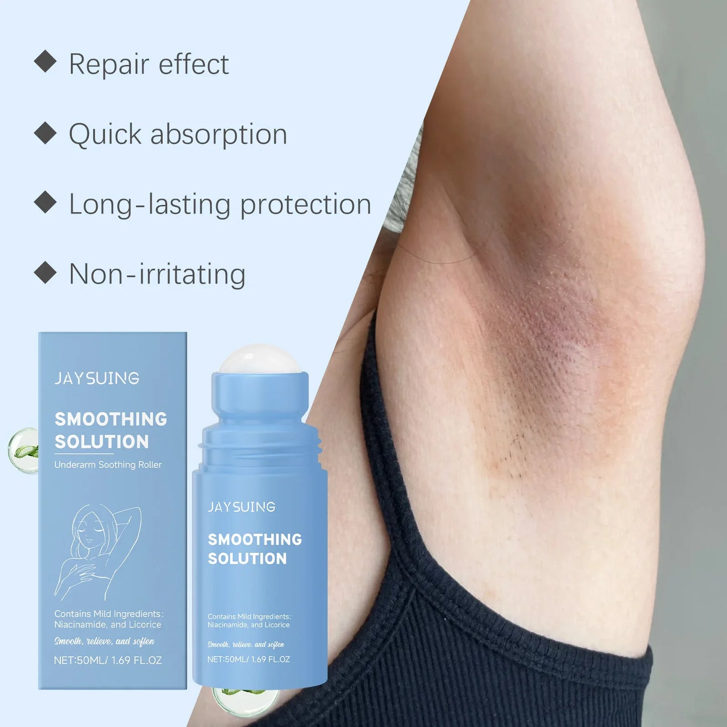 Jaysuing After Hair Removal Cream – Soothing Underarm Repair