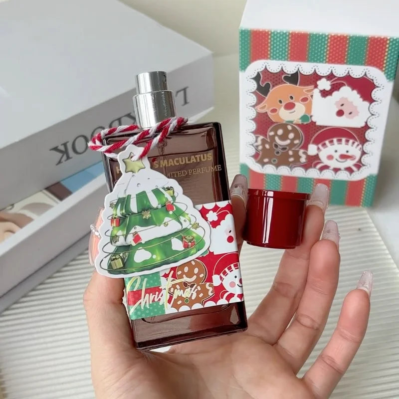 Christmas Holiday Perfume Christmas Tree Pineapple Gingerbread Long-lasting Fragrance Floral Fruity Gift Set Pheromone Perfume Peaceful Pleasures Health and Wellness