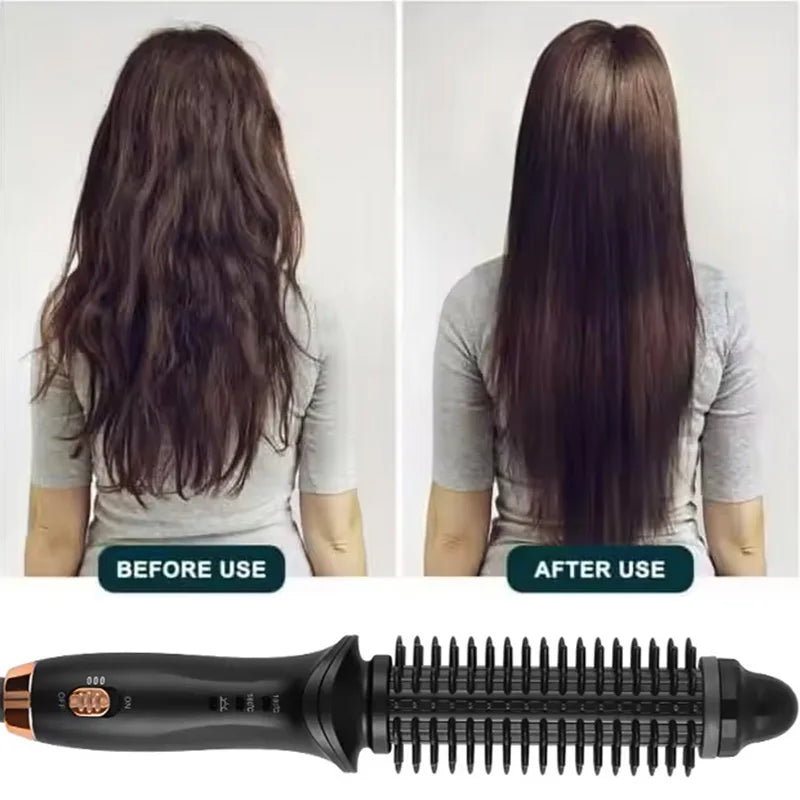 Professional Curling Iron Long Hair Straightener And Curler 2 In 1 Twist Ceramic Hair Rollers Set Curlers Peaceful Pleasures Health and Wellness
