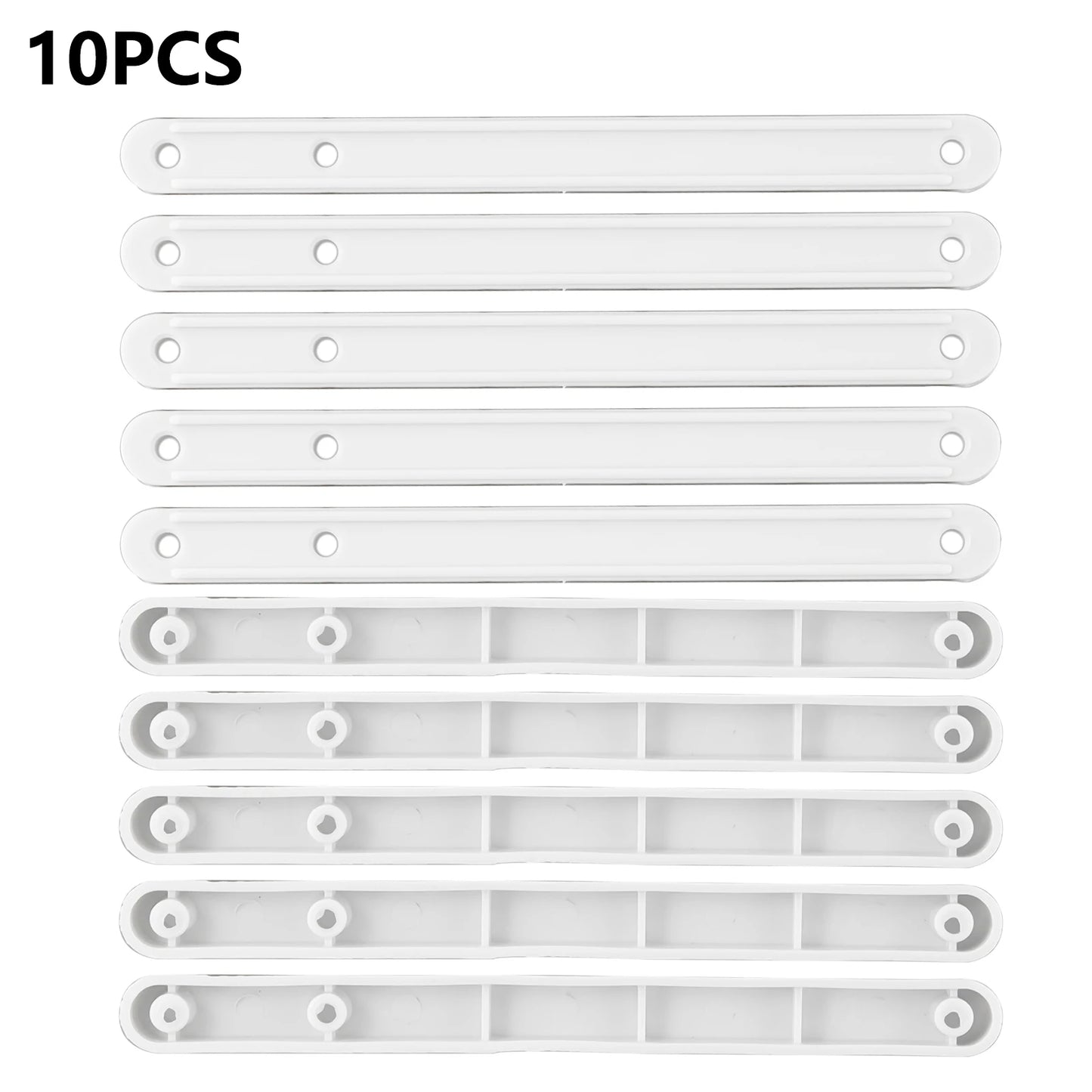 Draw Rail Plastic Drawer Slides 180 235 Runners Replacement