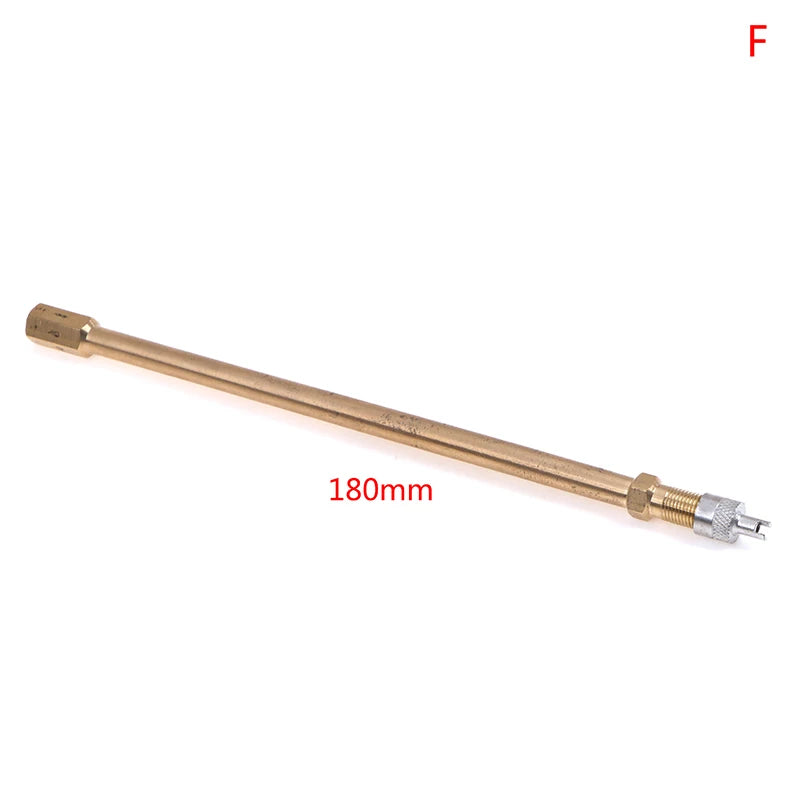 Brass Tire Valve Stem Extender – Car, Truck & Motorcycle
