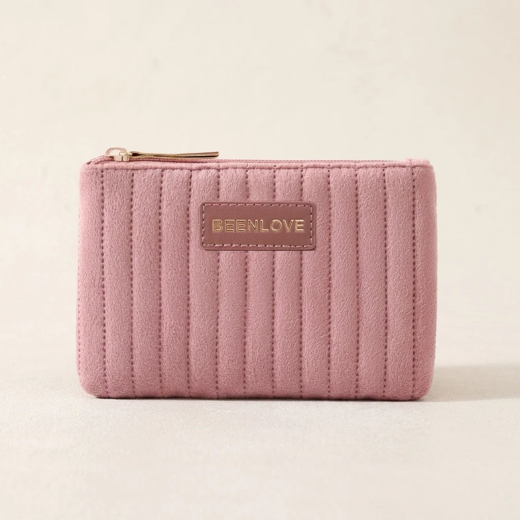 Travel Cosmetic Bag Portable Makeup Organizer Case With Holland Velvet Material For Travel Toiletries Storage Peaceful Pleasures Health and Wellness
