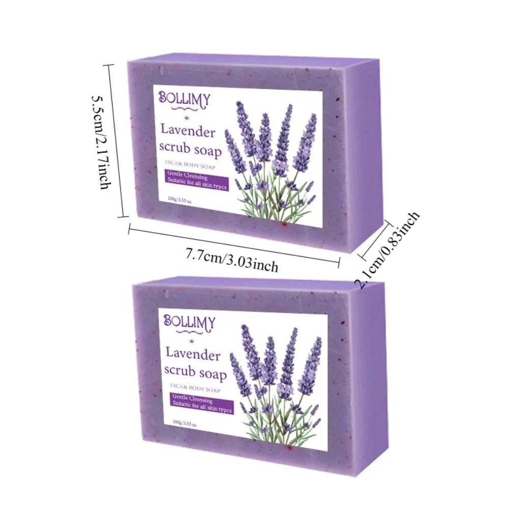 2-Pack Lavender Shea Butter Soap – All Skin Types | Face & Body