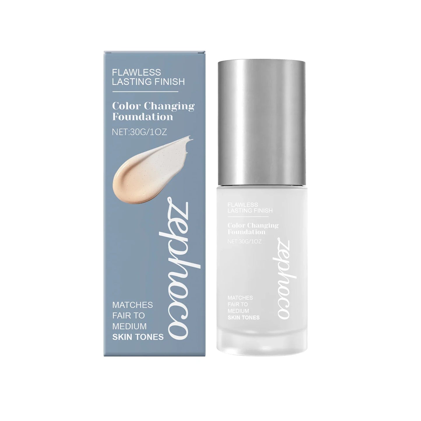 Color-Changing Hydrating Foundation – Lightweight Natural Finish