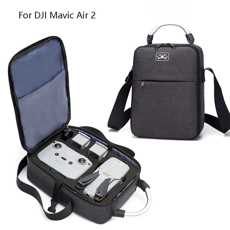 Portable Shoulder Bag for DJI Mavic Air 2 Carring Travel Case Storage Bag For DJI Mavic Air 2 Drone Accessories In Stock Peaceful Pleasures Health and Wellness black