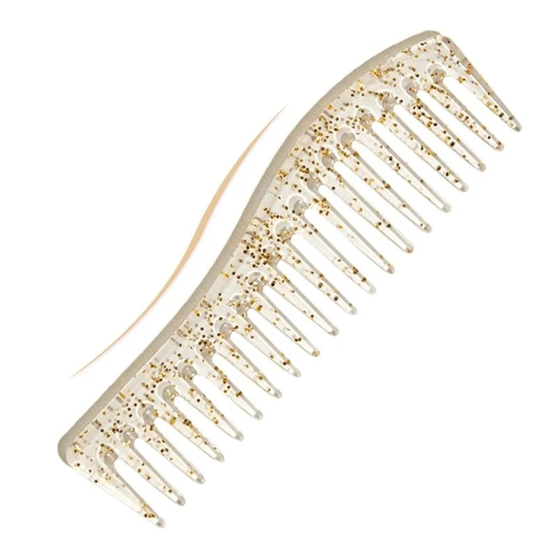 Wide Tooth Hair Comb – Scalp Massage & Detangling Tool