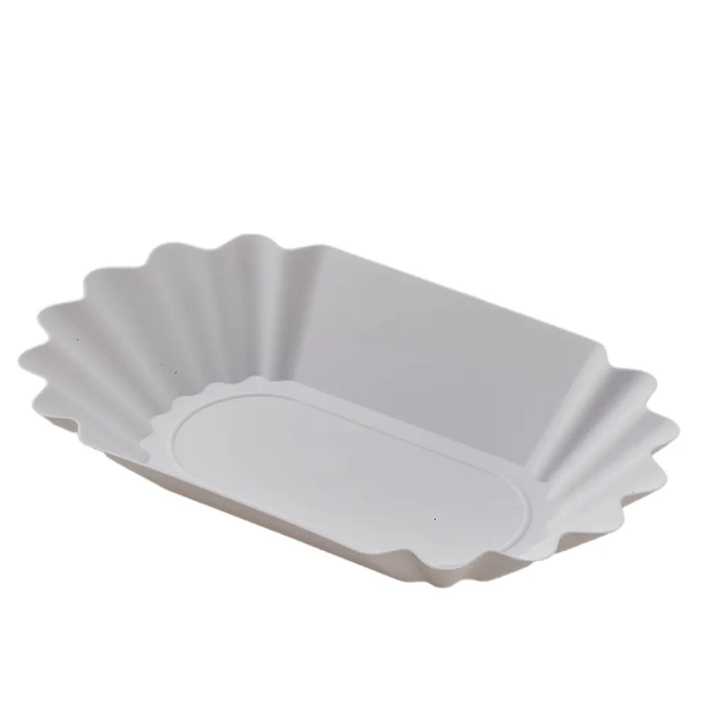 Plastic Coffee Beans Sample Tray Display Dish Plate Container Kitchen