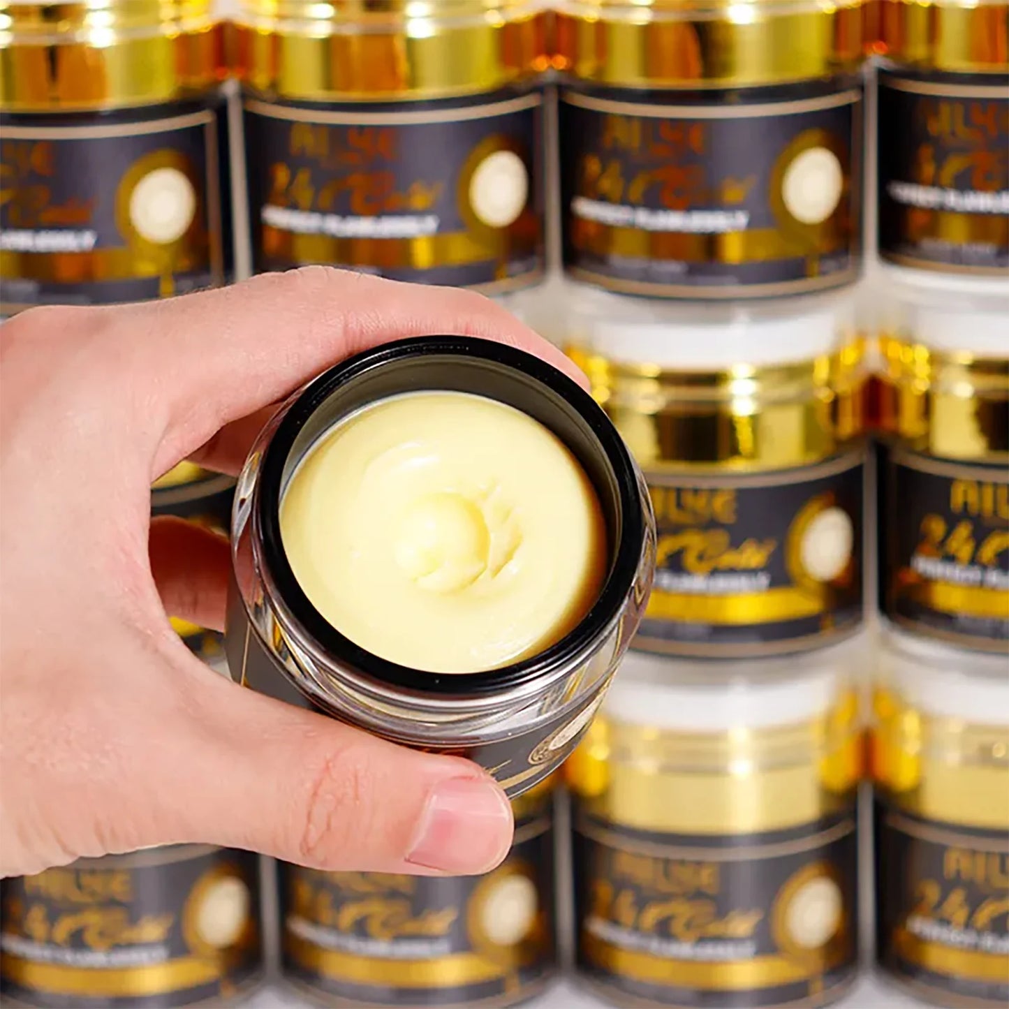 AILKE 24K Gold Brightening Face Cream – Dark Spot Corrector 50ml