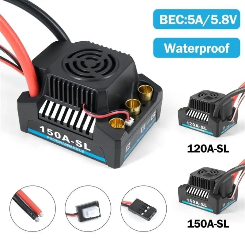 120A/150A Brushless ESC Program Card Set for 1/10 RC Car