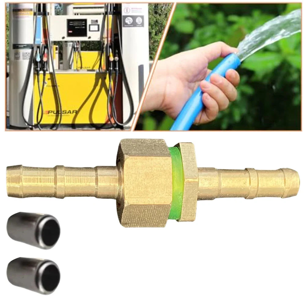 Brass Hose Barb Connector – Leak-Proof Coupling | Water & Fuel