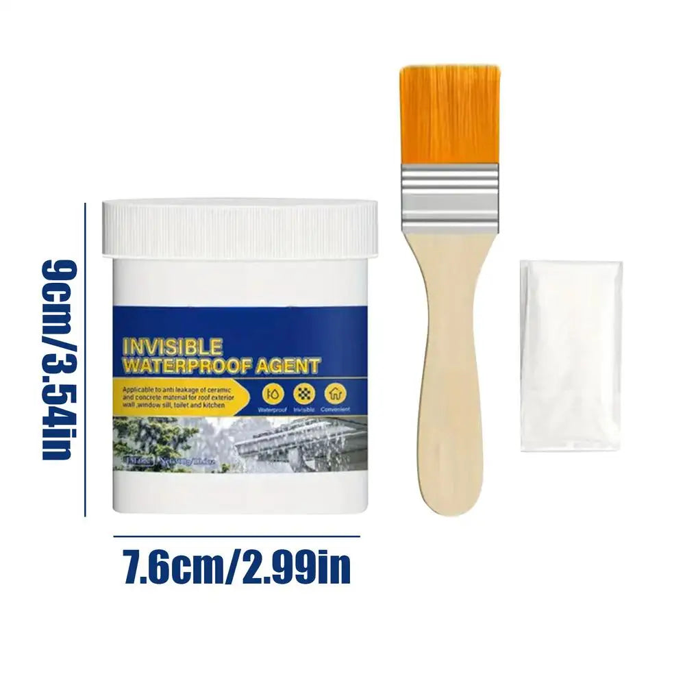 Transparent Waterproofing Sealant, Multi-Purpose Leak Proof Caulk Glue for Kitchen Bathroom Pipe Floor Window Home Repair Peaceful Pleasures Health and Wellness A